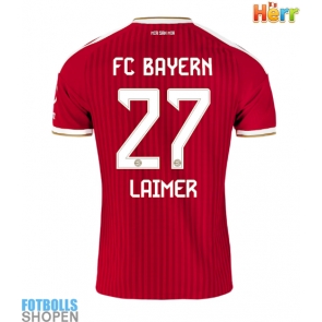 Billiga Bayern Munich Konrad Laimer #27 Hemmatröja 2026-27 Kortärmad